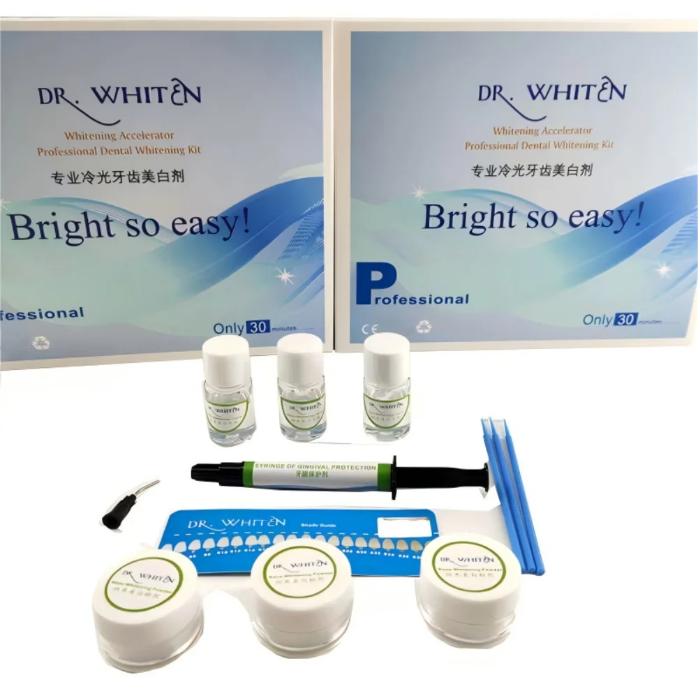 Teeth Whitening Gel Peroxide - Conjunto de clareamento dental 35% hp