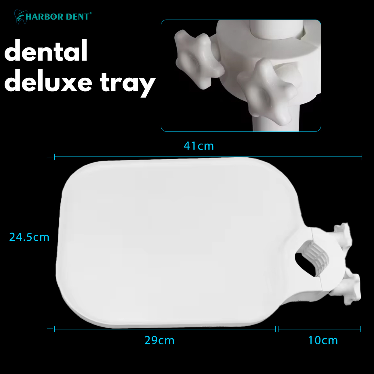 Teeth Whitening Trays - 1pc dental plástico scaler cadeira prateleira
