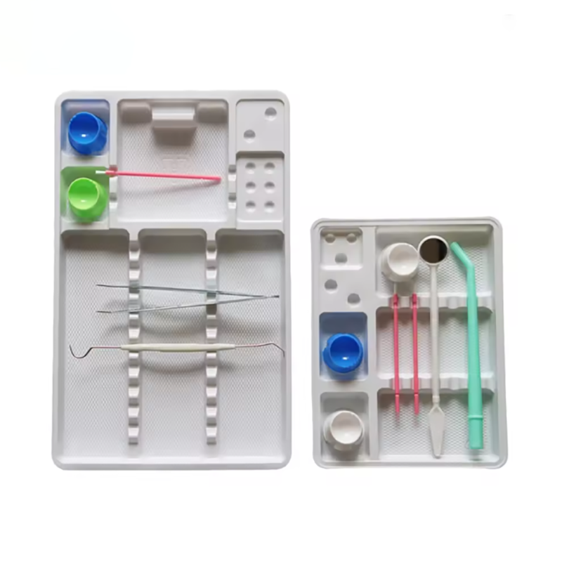 Teeth Whitening Trays - Bandeja de plástico para instrumentos dentários