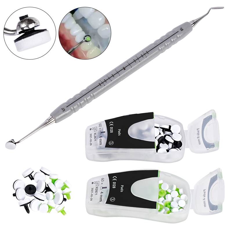 Teeth Whitening Kit With Light - Kit de Resina Composta Odontológica: Espátula