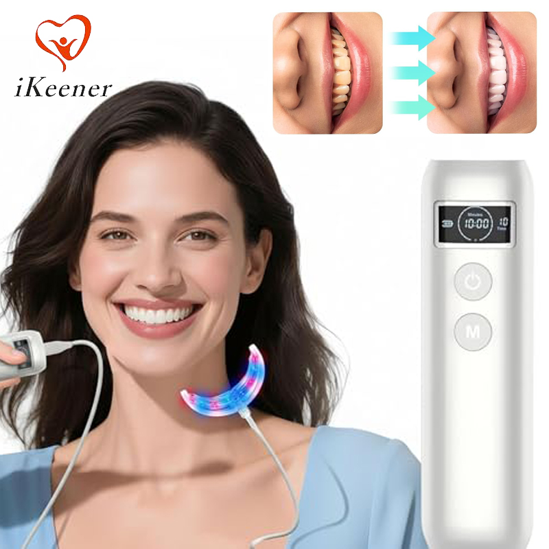 Teeth Whitening Kit With Light - Acelerador de Clareamento Dental com 16