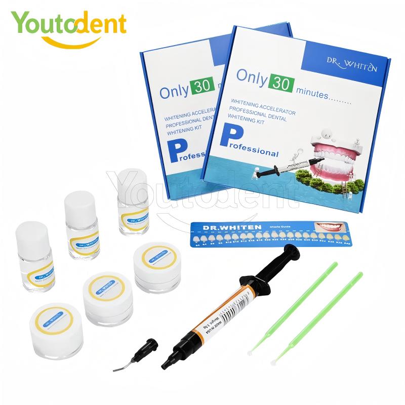 Teeth Whitening Gel Peroxide - Kit de clareamento dental 35% peróxido