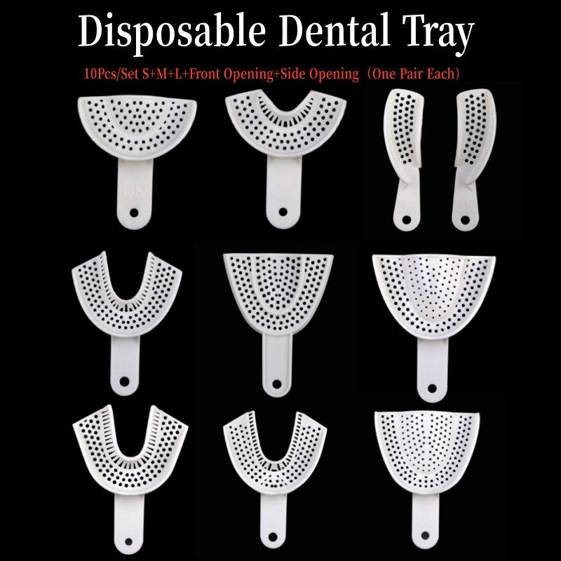 Teeth Whitening Trays - Bandejas plásticas para impressão dentária, modelo