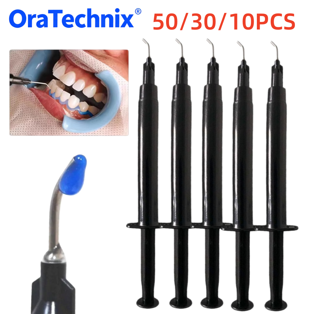 Teeth Whitening Gel Peroxide - 50/30/10 pçs protetor de goma dental