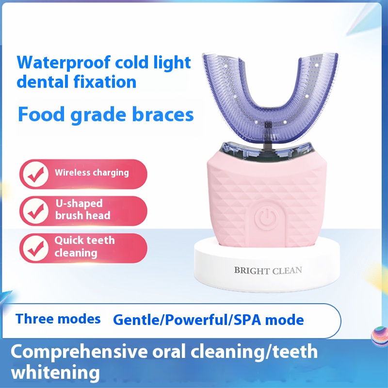 Escova de dentes elétrica em f - Teeth Whitening Light Kit avaliação e preço
