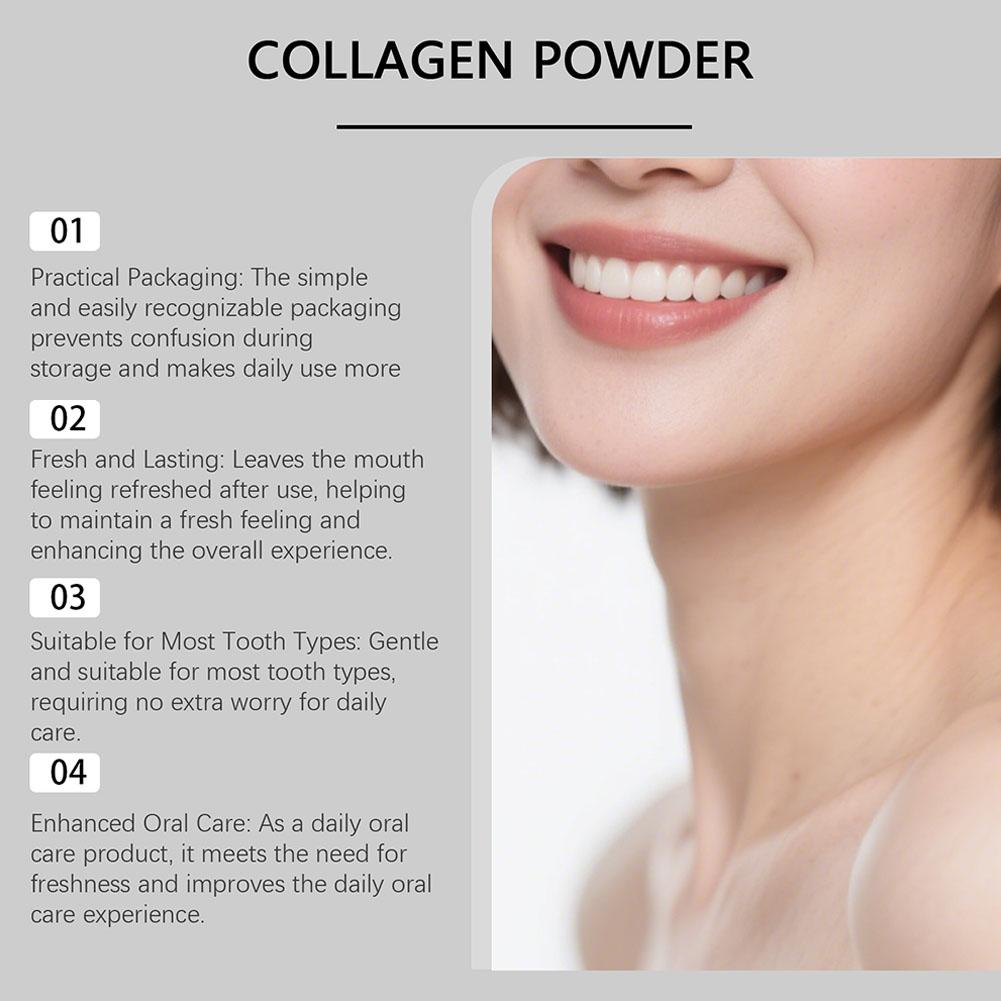 Pó de Colágeno Fortalecedor pa - Teeth Whitening Ingredients avaliação e preço