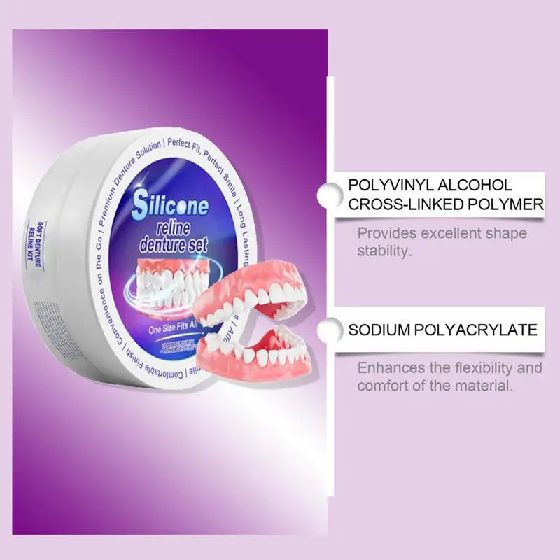 Conjunto de dentadura de silic - Teeth Whitening With Braces avaliação e preço