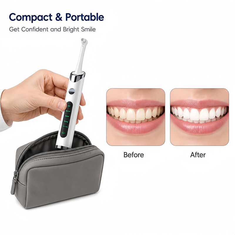 Kit de Polimento Dental para C - Teeth Whitening Kit With Light avaliação e preço