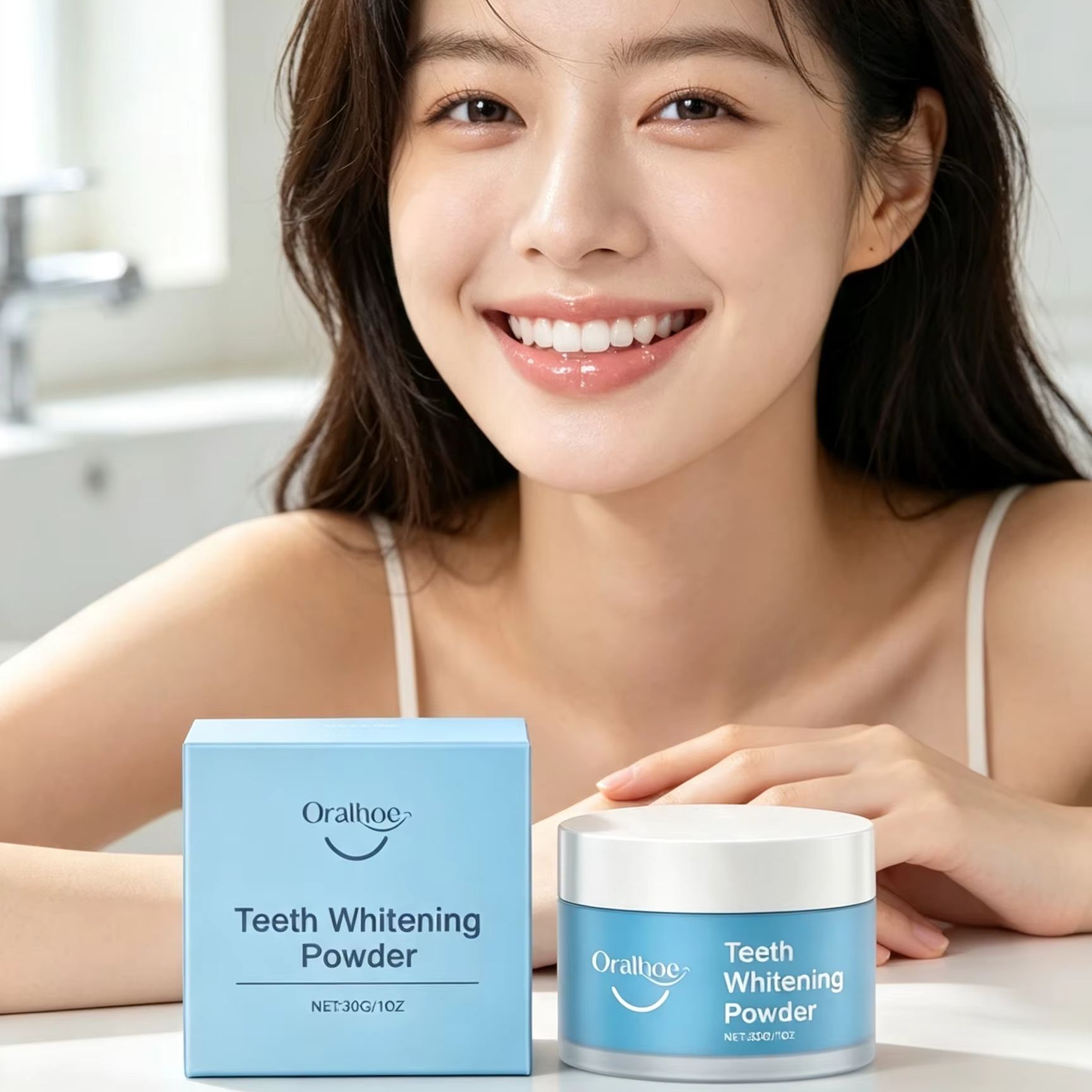 Pó Dental Oralhoe para Escovaç - Teeth Whitening Ingredients avaliação e preço