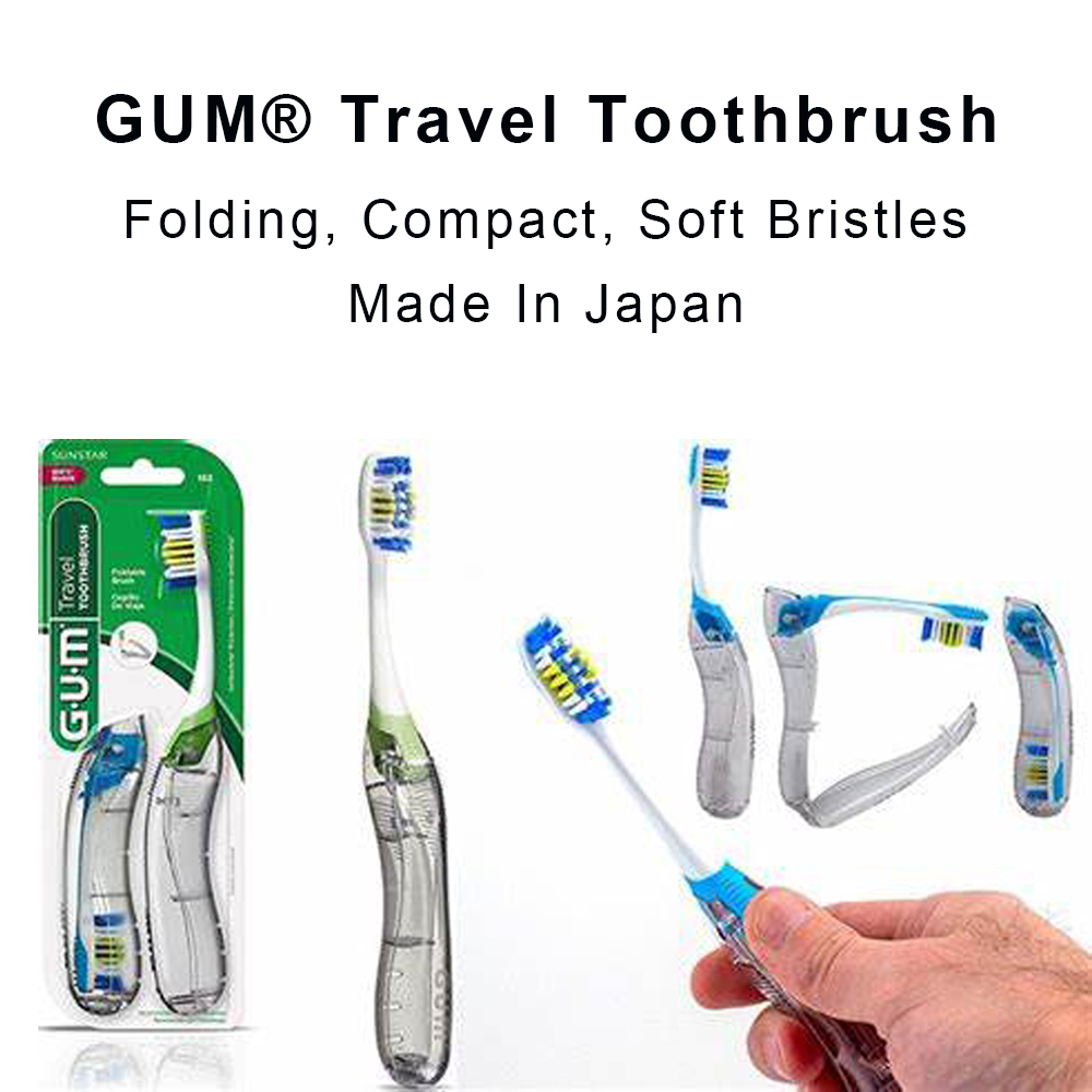 Goma viagem escova de dentes f - Teeth Whitening In Japan avaliação e preço