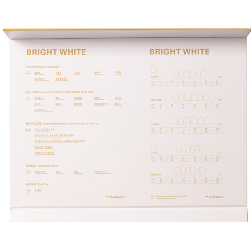 Folheados de porcelana compost - Teeth Whitening Zoom avaliação e preço