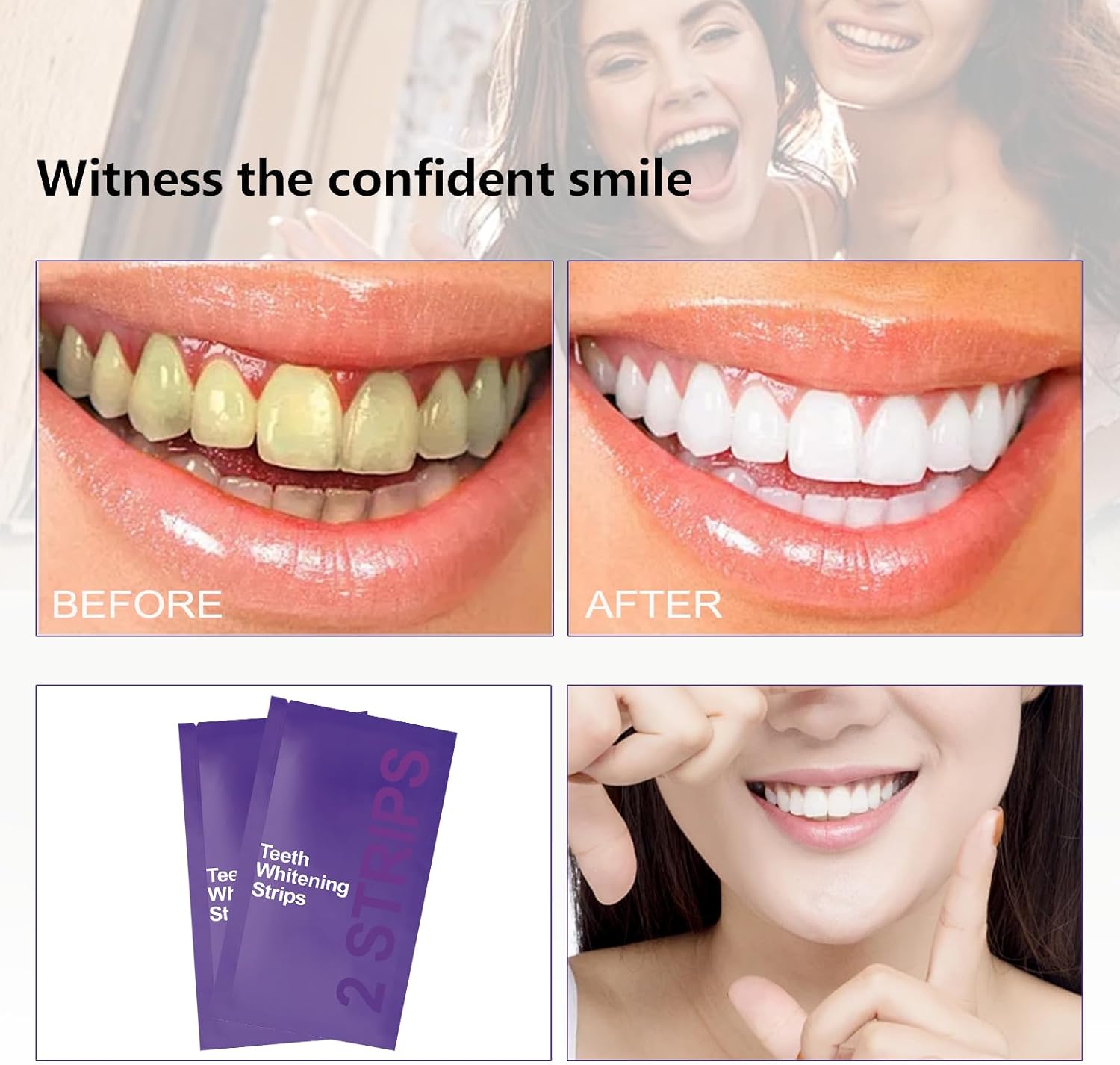 7 peças de tiras branqueadoras - Teeth Whitening Gel Refills avaliação e preço