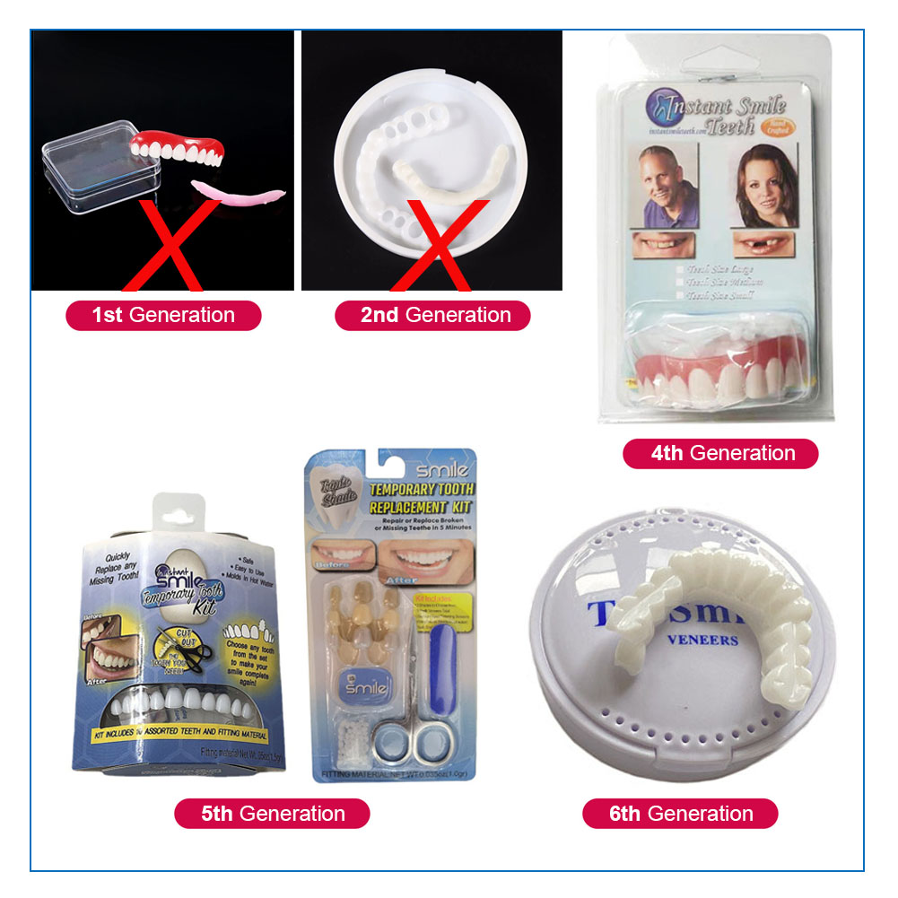 Cinta De Dentadura Temporária, - Teeth Whitening With Braces avaliação e preço