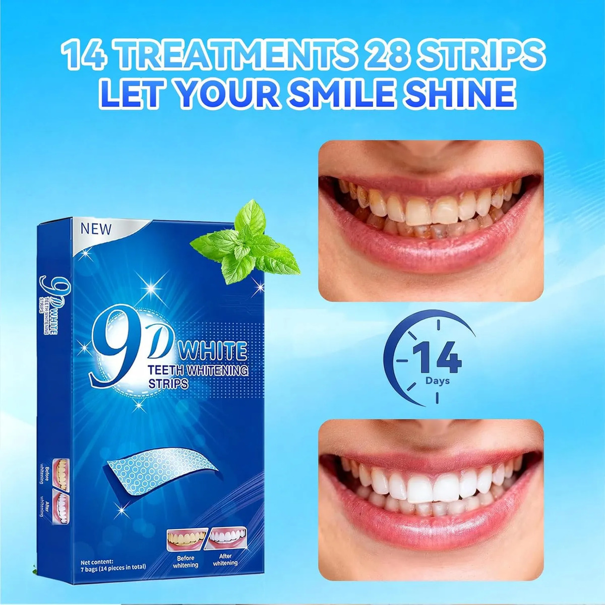 Tiras de Clareamento Dental -  - Teeth Whitening Effects avaliação e preço