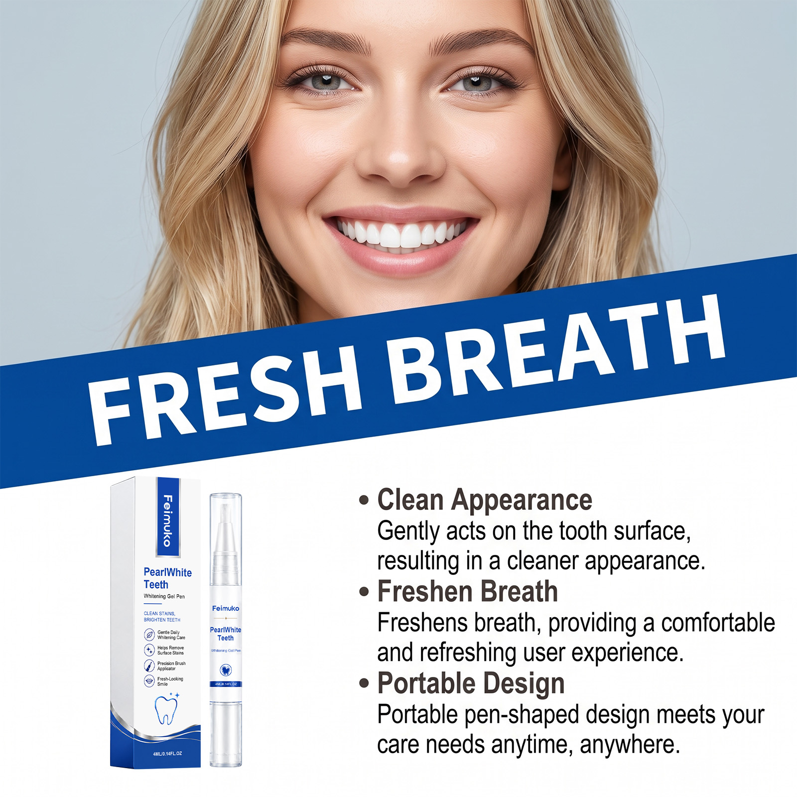 Caneta de Gel Clareador Dental - Teeth Whitening Gel Peroxide avaliação e preço