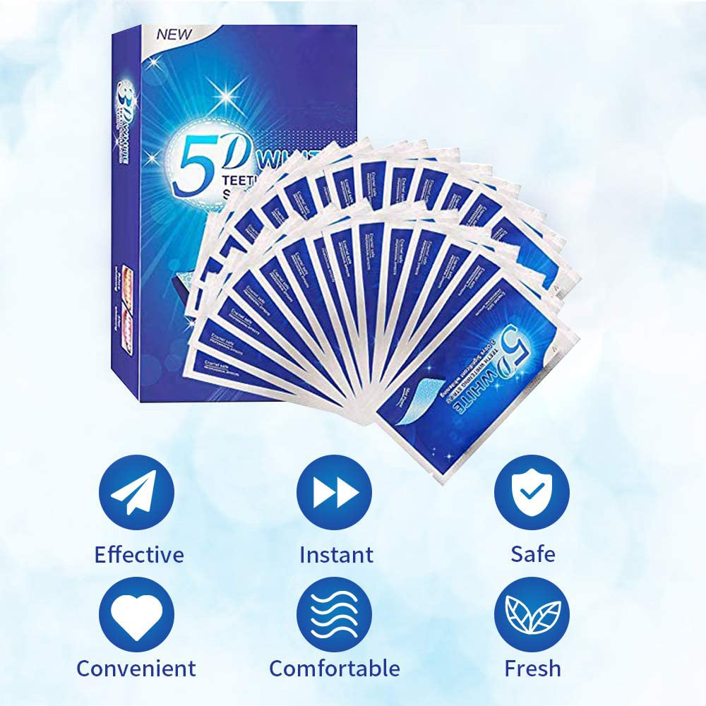 Kit de Clareamento Dental 5D c - Teeth Whitening Gel Peroxide avaliação e preço